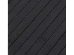 Senad Alfombra rectangular bambú gris 80x300 cm