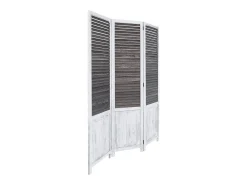 Separador de Ambiente 170x120x2 cm Blanco Vintage