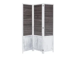 Separador de Ambiente 170x120x2 cm Blanco Vintage