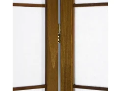 Separador de ambiente 175x264x2.2 cm Marrón Shoji