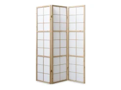 Separador de ambiente 175x132x2.2 cm Shoji natural