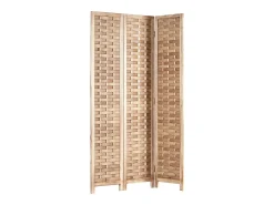 Separador de ambiente 120x2x170 cm natural Biombo