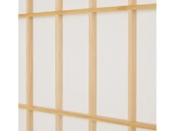 Separador de ambiente 175x264x2.2 cm marrón claro Shoji