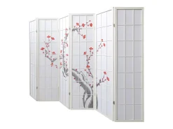 Separador de ambientes 179 cm blanco
