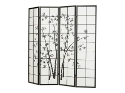 Separador de ambientes 179 cm Negro