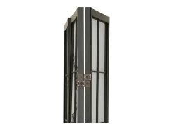Separador de ambientes 179 cm Negro