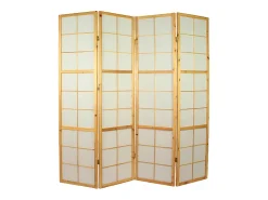 Separador de ambientes 176x2,2x175 cm shoji natural