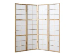 Separador de ambientes 176x2,2x175 cm shoji natural