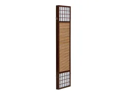 Separador de ambientes 175x132x2.2 cm marrón