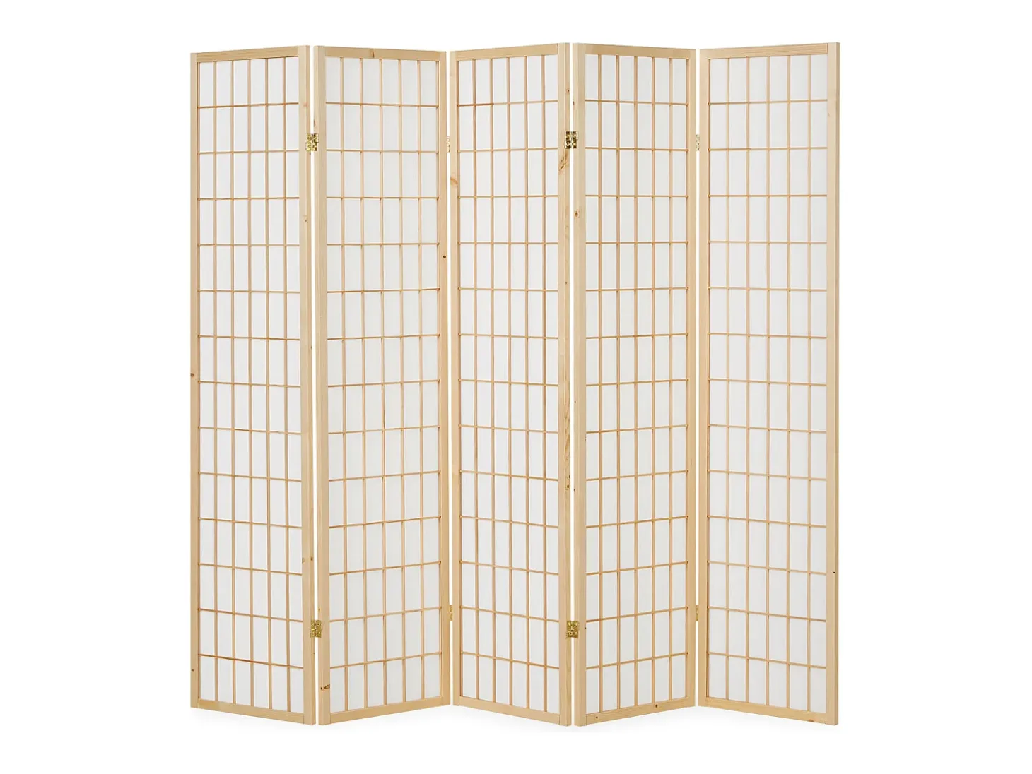 Separador de ambientes 220x175x2.2 cm natural Shoji