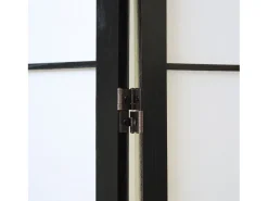Separador de habitación 179 cm Negro