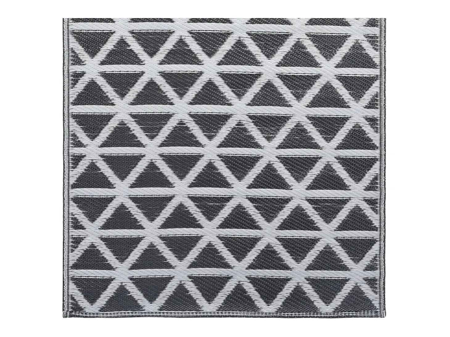 Seran Alfombra de exterior ARAKIL negra 190x290 cm PP