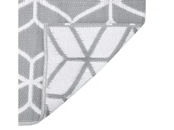 Seran Alfombra de exterior ARAKIL gris 80x250 cm PP