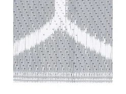 Seran Alfombra de exterior ARAKIL gris 80x250 cm PP