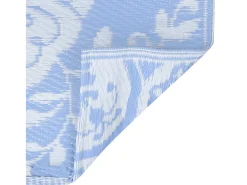 Seran Alfombra de exterior ARAKIL azul bebé 80x150 cm PP
