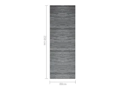 Seran Alfombra de exterior ARAKIL antracita 80x250 cm PP