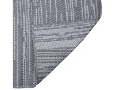 Seran Alfombra de exterior ARAKIL antracita 80x250 cm PP