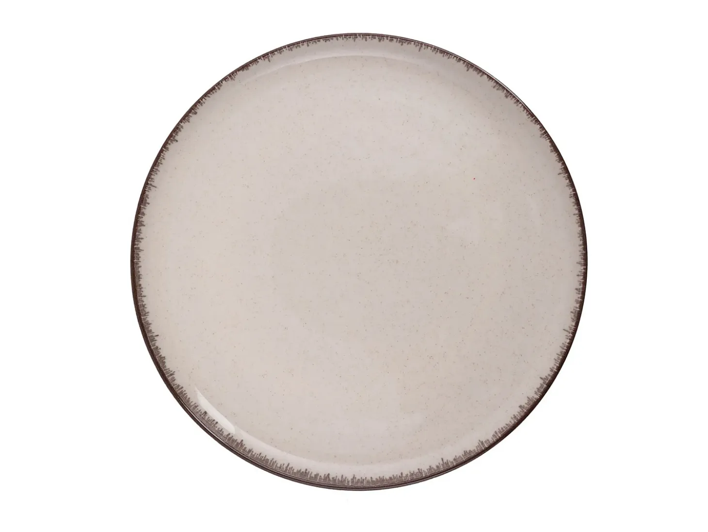 Servicio de vajilla, platos, platos, de porcelana - 18 piezas - color crema- SANCHA