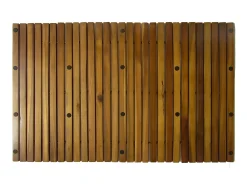 Set 3 alfombras de acacia para el baño, 80 x 50 cm ES940118