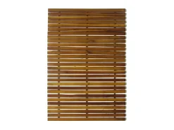 Set 2 alfombras de acacia para el baño, 80 x 50 cm ES967140