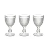 Set 3 Copas Transparentes cc 280 Diamante Cristal Transparente