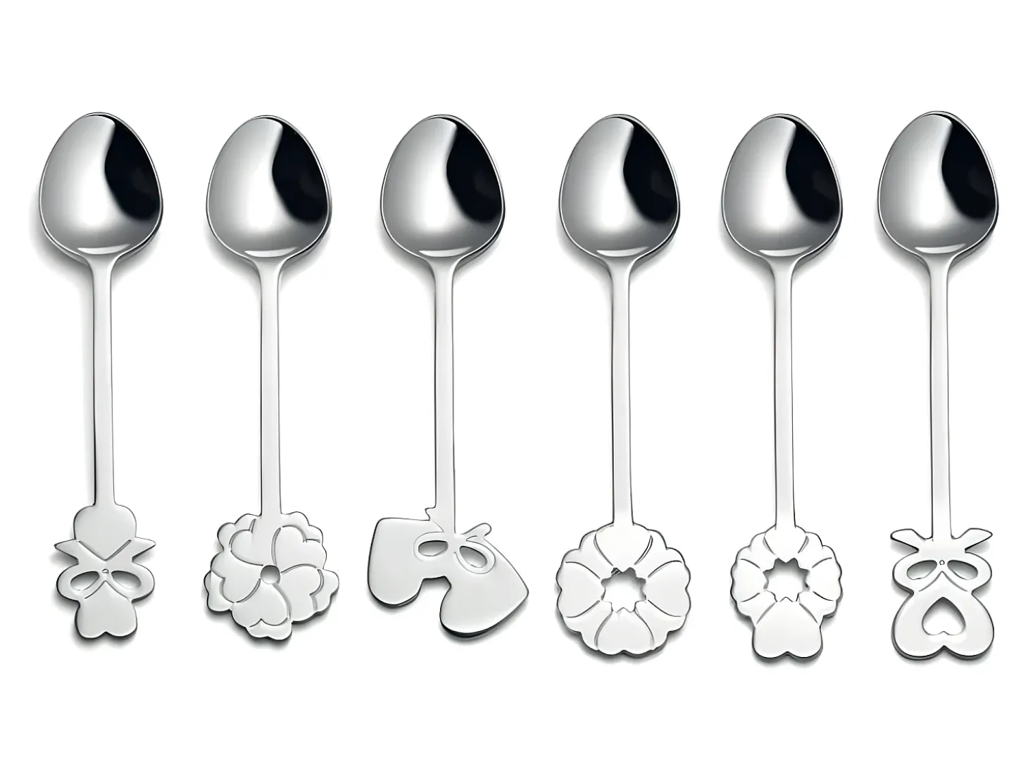 Set de 6 cucharillas Love Guzzini