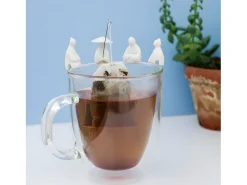 Set de 4 porta bolsitas de té de melocotón