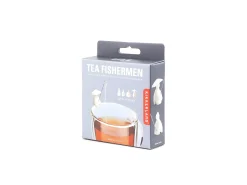 Set de 4 porta bolsitas de té de melocotón