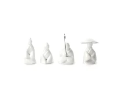 Set de 4 porta bolsitas de té de melocotón