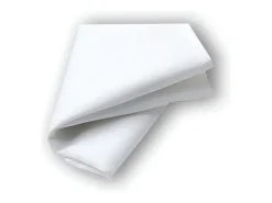 Set de 3 toallas de algodón 45x45 cm PANAMA blanco