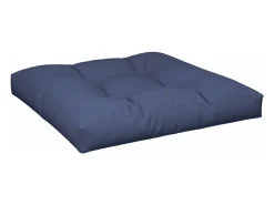 Set de cojines para sofá de palets tela azul marino 70x40x12 cm