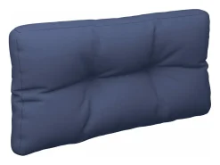 Set de cojines para sofá de palets tela azul marino 70x40x12 cm