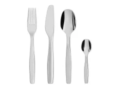 Set de cubiertos 24 piezas Alessi Itsumo en acero inoxidable diseño Naoto Fukasawa