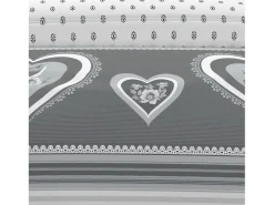 Set funda edredón de algodón 57 hilos 240x220 cm PASSION gray