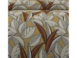 Set funda nórdica de algodón 57 hilos 240x220 cm mostaza TOGO