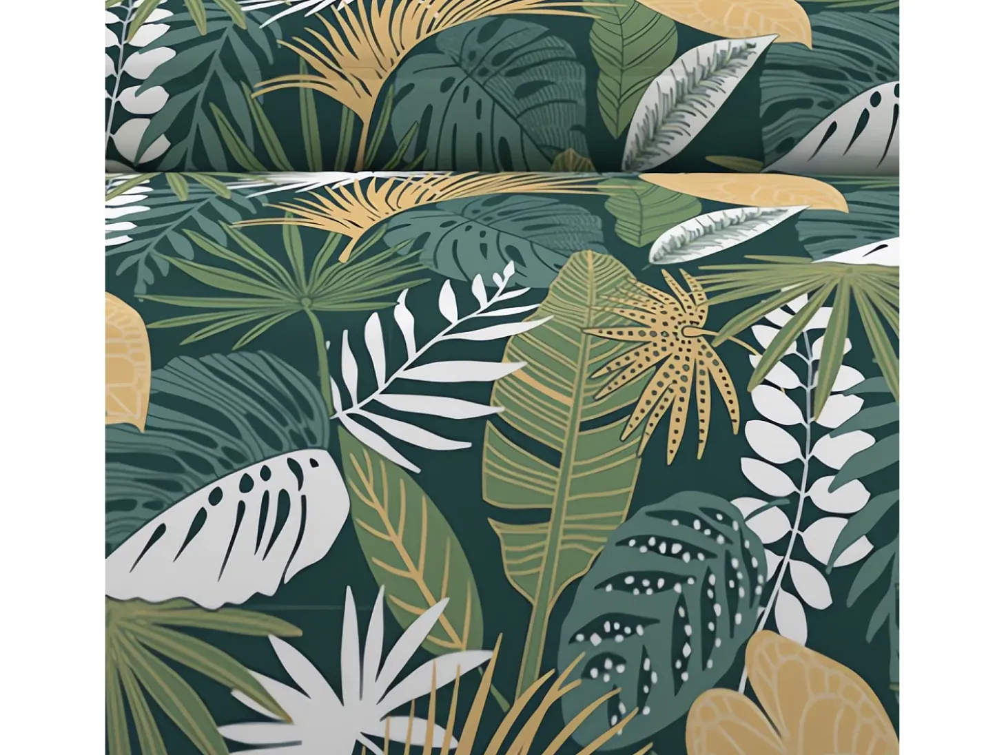 Set funda nórdica de algodón 57 hilos 240x220 cm TANZANIA verde