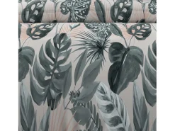 Set funda nórdica de algodón 57 hilos 260x240 cm TROPIC green