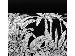 Set funda nórdica de algodón 57 hilos 240x220 cm TIGER negro