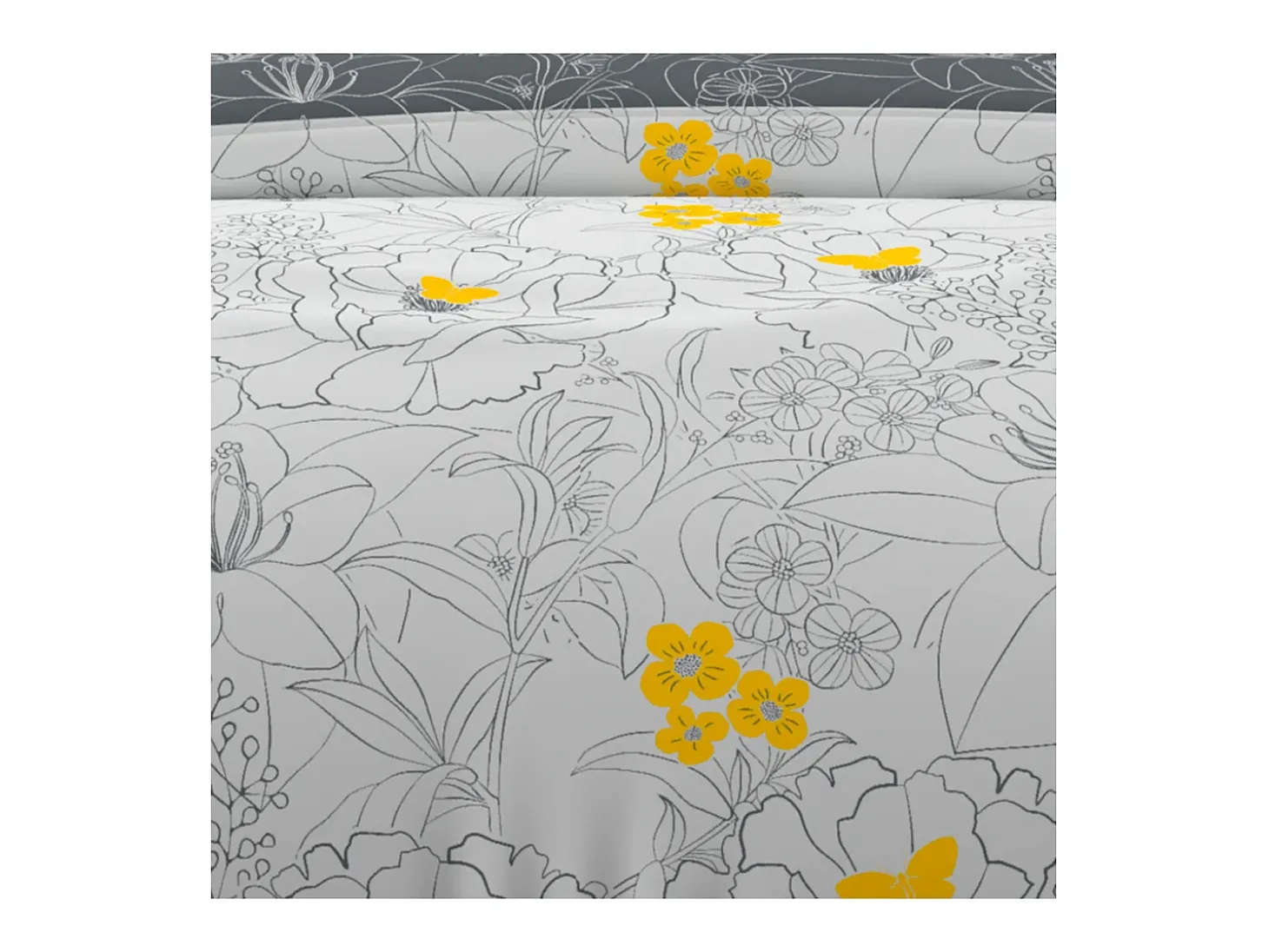Set Funda nórdica 240X220 cm LISA Blanco 57 hilos/cm2