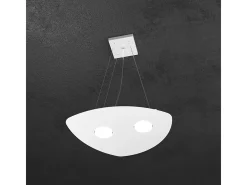 Shape Sospensione 2 Luci Bianco