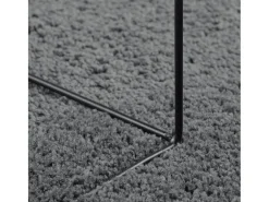 Sinto Alfombra de pelo corto OVIEDO gris antracita 160x230 cm