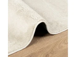 Sinto Alfombra de pelo corto OVIEDO beige 120x120 cm