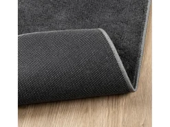 Sinto Alfombra de pelo corto OVIEDO gris antracita 80x250 cm
