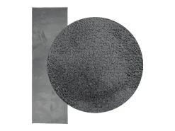 Sinto Alfombra de pelo corto OVIEDO gris antracita 80x250 cm