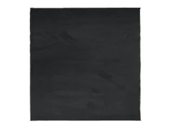 Sinto Alfombra de pelo corto OVIEDO negro 240x240 cm
