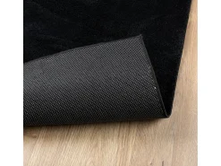 Sinto Alfombra de pelo corto OVIEDO negro 140x200 cm