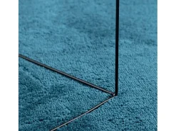Sinto Alfombra de pelo corto OVIEDO turquesa 140x200 cm