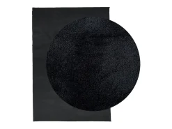 Sinto Alfombra de pelo corto OVIEDO negro 160x230 cm