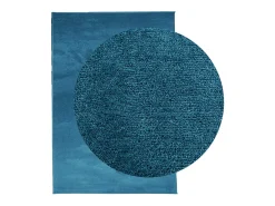 Sinto Alfombra de pelo corto OVIEDO turquesa 160x230 cm