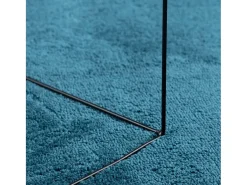 Sinto Alfombra de pelo corto OVIEDO turquesa 160x230 cm